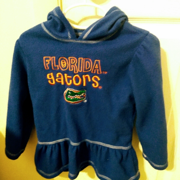 Russell toddler girl's size 3t Florida Gators hooded shirt - Picture 3 of 5